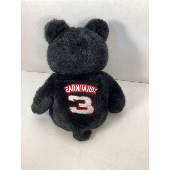 Dale Earnhardt Gold'n Bears 14" Black Teddy Bear Collectable - Picture 4 of 5